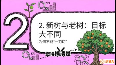 第3节：【春肥策略】开春底肥：新树&ldquo;扩版图&rdquo;，老树&ldquo;点引擎&rdquo;，课程：《柑橘底肥&ldquo;翻身账&rdquo;：从改土到高产的实战全书》