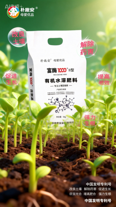 富酶1000有机水溶肥效果看的见